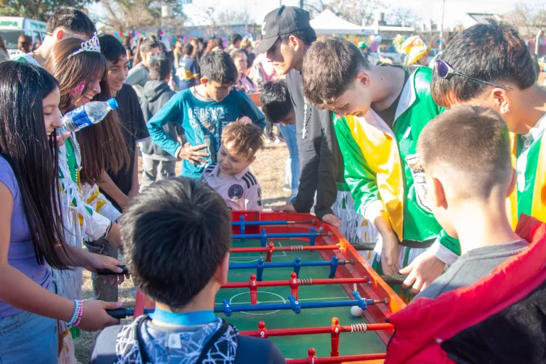 General Pico celebró el primer encuentro del Mes de las Infancias con actividades para toda la familia en barrio El Molino
