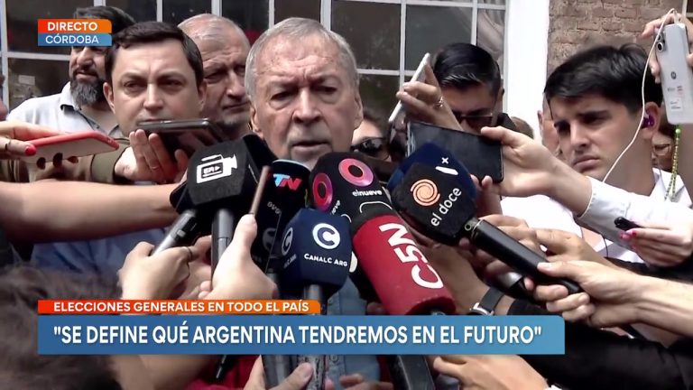 Schiaretti: “Mañana tiene que haber sensatez”