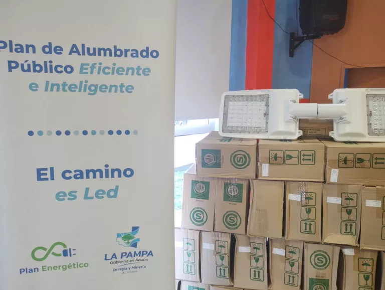 Plan de alumbrado LED: Caleufú y Arata logran el 100% de renovación