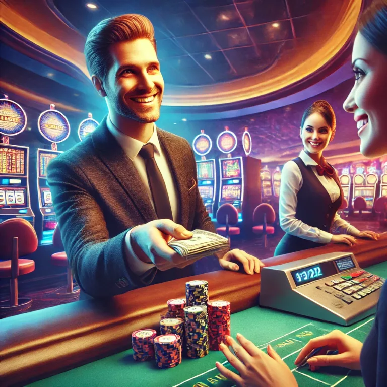 ¿Qué hay que hacer para retirar dinero del casino?