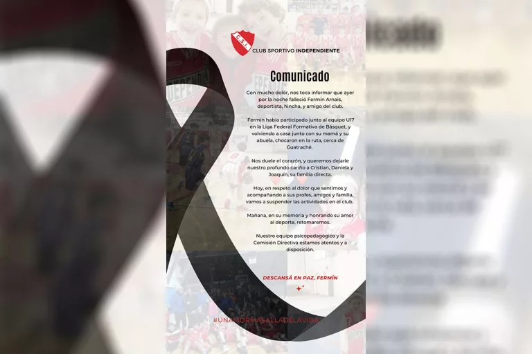 Tragedia en Ruta Provincial 1: El fallecimiento del joven deportista de 17 años conmociona a General Pico
