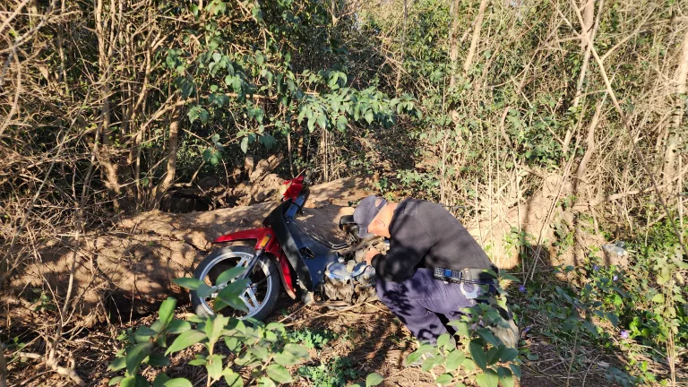 General Pico: encontraron hoy abandonada una moto que había sido robada ayer