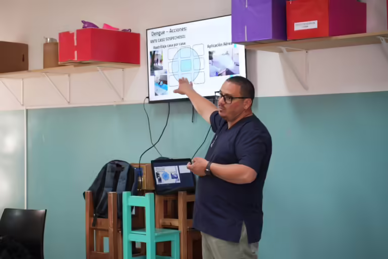 General Pico refuerza acciones preventivas contra el dengue con charlas en centros de desarrollo infantil