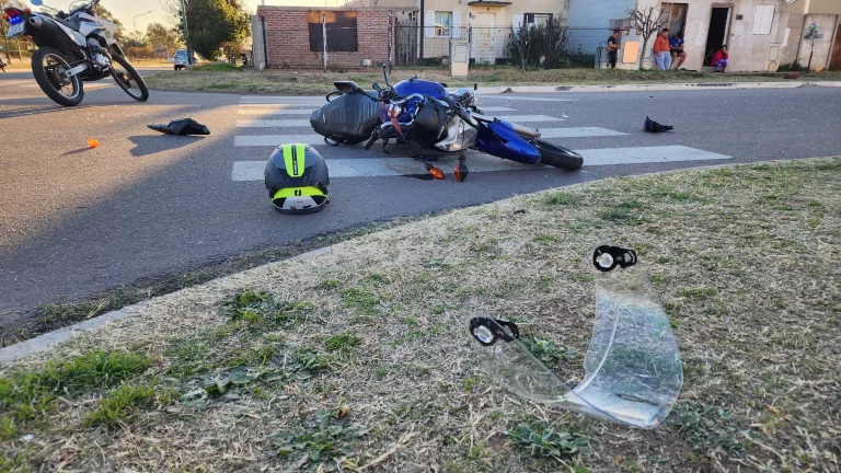 Trasladaron al hospital de alta complejidad ‘René Favaloro’ de Santa Rosa al joven accidentado en barrio Federal