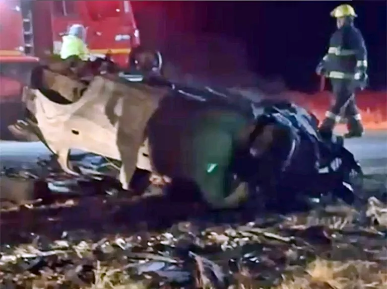 Trágico accidente en Guatraché: dos fallecidos tras choque en Ruta 1