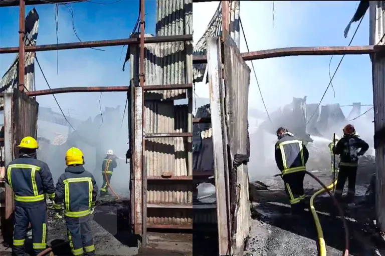 Ingeniero Luiggi: más de 50 bomberos trabajaron para sofocar el incendio
