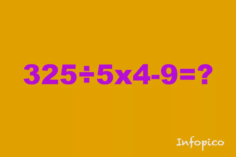 Reto del día: evalúa tu capacidad intelectual al desarrollar este reto matemático en 5 segundos
