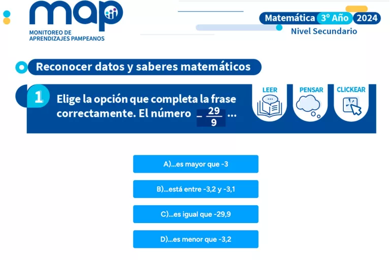 El 1° de octubre evaluarán en La Pampa a alumnos en Lengua y Matemática: ¿Te animas a practicar con este simulador?