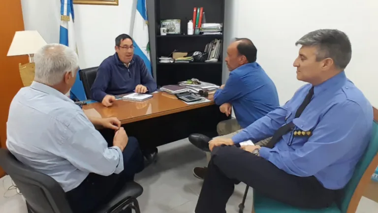 Seguridad y Justicia refuerza la cooperación con Vértiz y Speluzzi