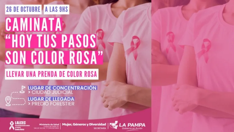 Proponen caminata y actividades por la prevención del cáncer de mama