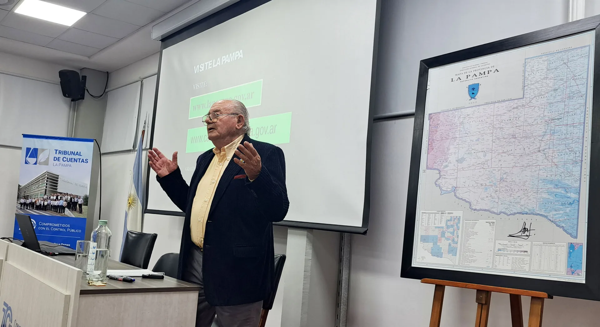 Reconocimiento a Horacio Mazzaferro: El Tribunal de Cuentas de La Pampa celebra su legado en la organización catastral provincial