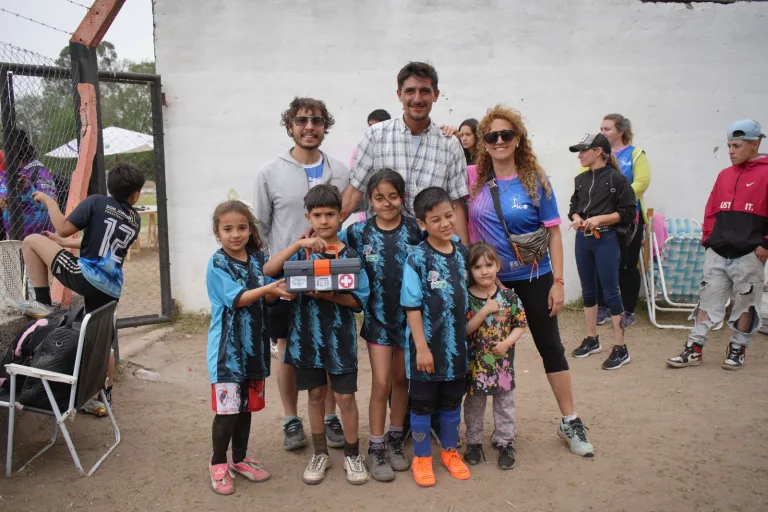 Encuentro de fútbol infantil “Entre Barrios GP”: la directora  de Deportes destacó el compromiso con el deporte social 