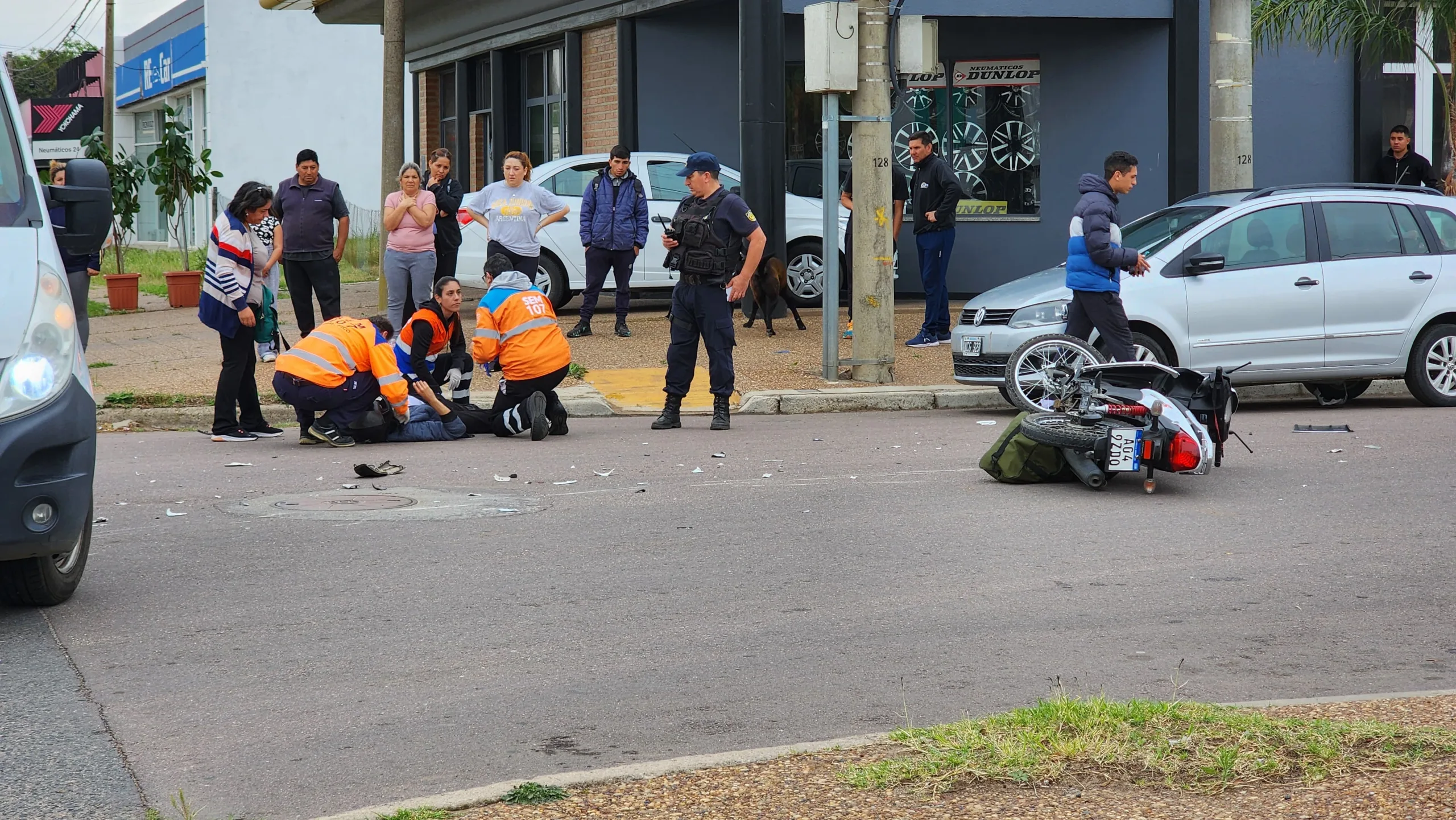 Grave siniestro vial en la intersección de calles 24 y 37 – infopico.com