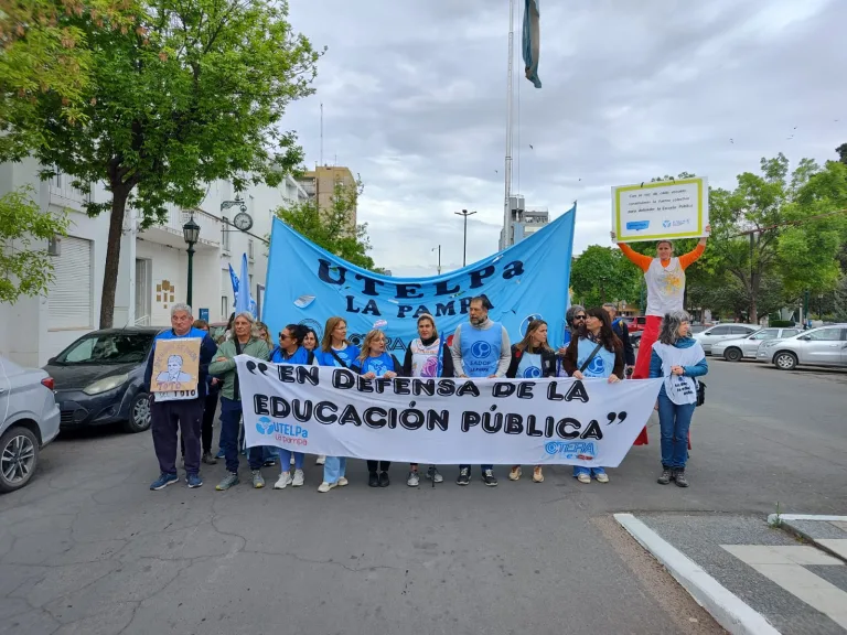 UTELPA exige respuestas y repudia la represión a jubilados en el marco de la jornada nacional de lucha