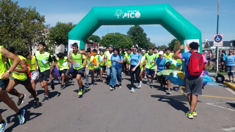 Exitosa Maratón Solidaria e Inclusiva en General Pico