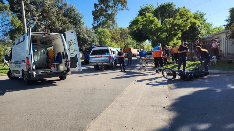 Grave accidente en la intersección de Calle 1 y 116