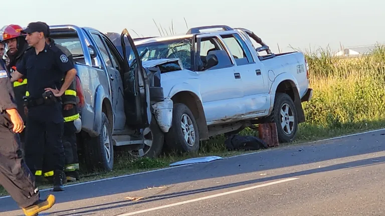 Tragedia en la Ruta 70: un muerto y tres heridos, uno de ellos de gravedad, tras un choque frontal