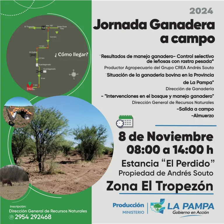 Producción anunció nueva jornada ganadera a campo