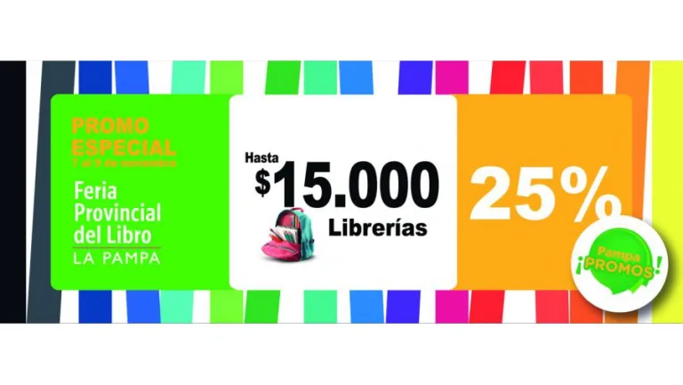 El Banco de La Pampa lanzó una promo especial por la feria de libro provincial
