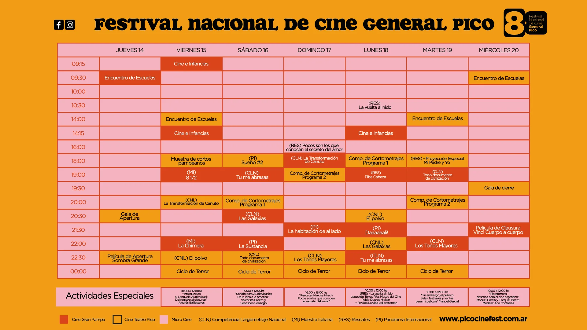 Festival de Cine: conoce la agenda de hoy viernes