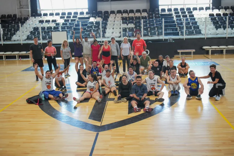 Delegación de General Pico representará a La Pampa en el torneo nacional de básquet para personas con síndrome de down en Entre Ríos