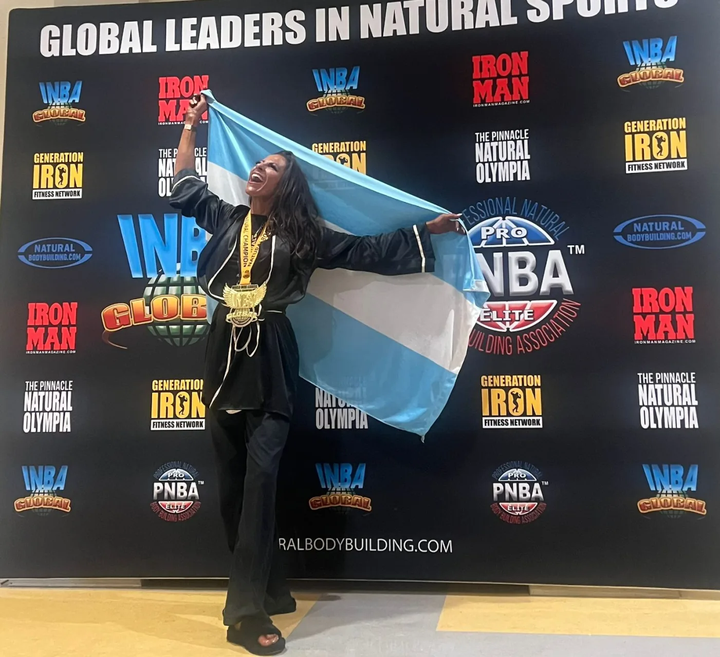 La reina de la musculatura: la piquense Pía Ghigliotto regresó de EEUU con 8 medallas