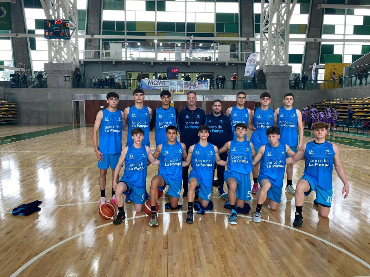 La Pampa en la Araucanía: selección masculina de básquet asegura el tercer puesto con triunfo contundente