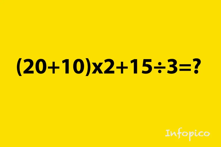 Reto del día: descubre el nivel de tu inteligencia, ¿cuál es el resultado de este ejercicio matemático?
