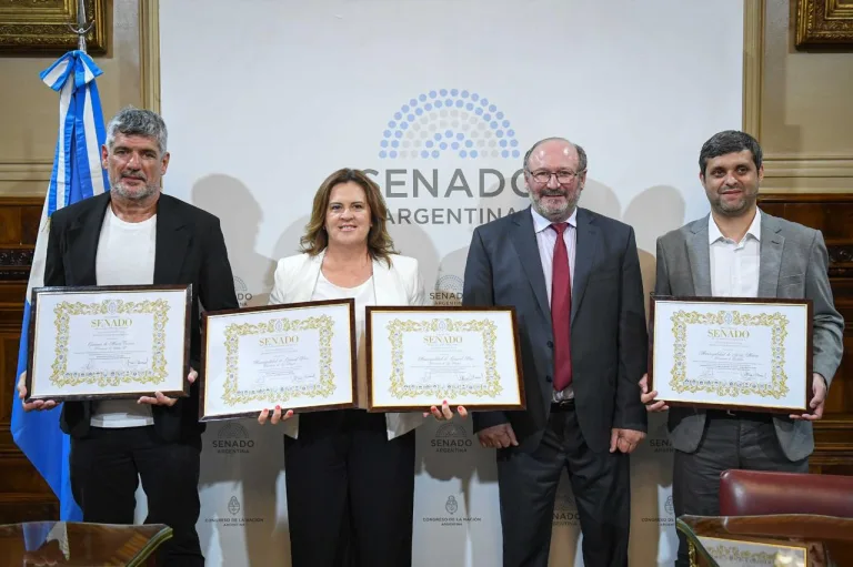 Las iniciativas distinguidas: Kroneberger reconoció la buena gestión municipal en General Pico, Jesús María y María Teresa