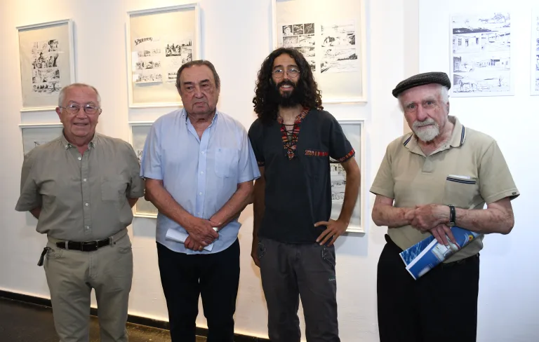 Exposición de historietas para crear conciencia sobre los ríos robados a La Pampa