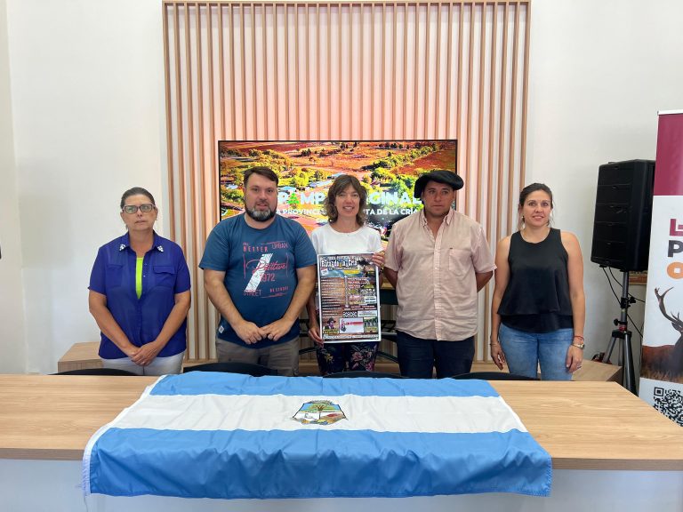 Todo listo en Carro Quemado para vivir la 3ª Fiesta de la Ruta de la Cría