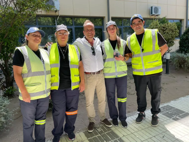 Inspectores de Tránsito de Intendente Alvear participaron en una capacitación en Santa Rosa