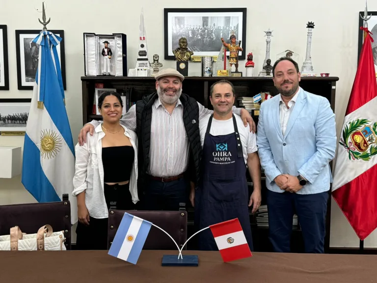 Frigorífico Pico lleva la calidad pampeana a Perú en importante misión comercial