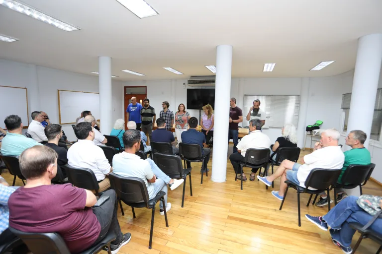Fernanda Alonso se reunió con vecinos sobre la inauguración de la histórica Doble Vía en General Pico