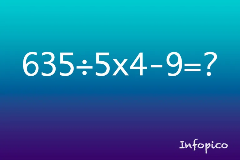 Reto del día: comprueba tu inteligencia al intentar resolver este reto matemático en un máximo de 5 segundos