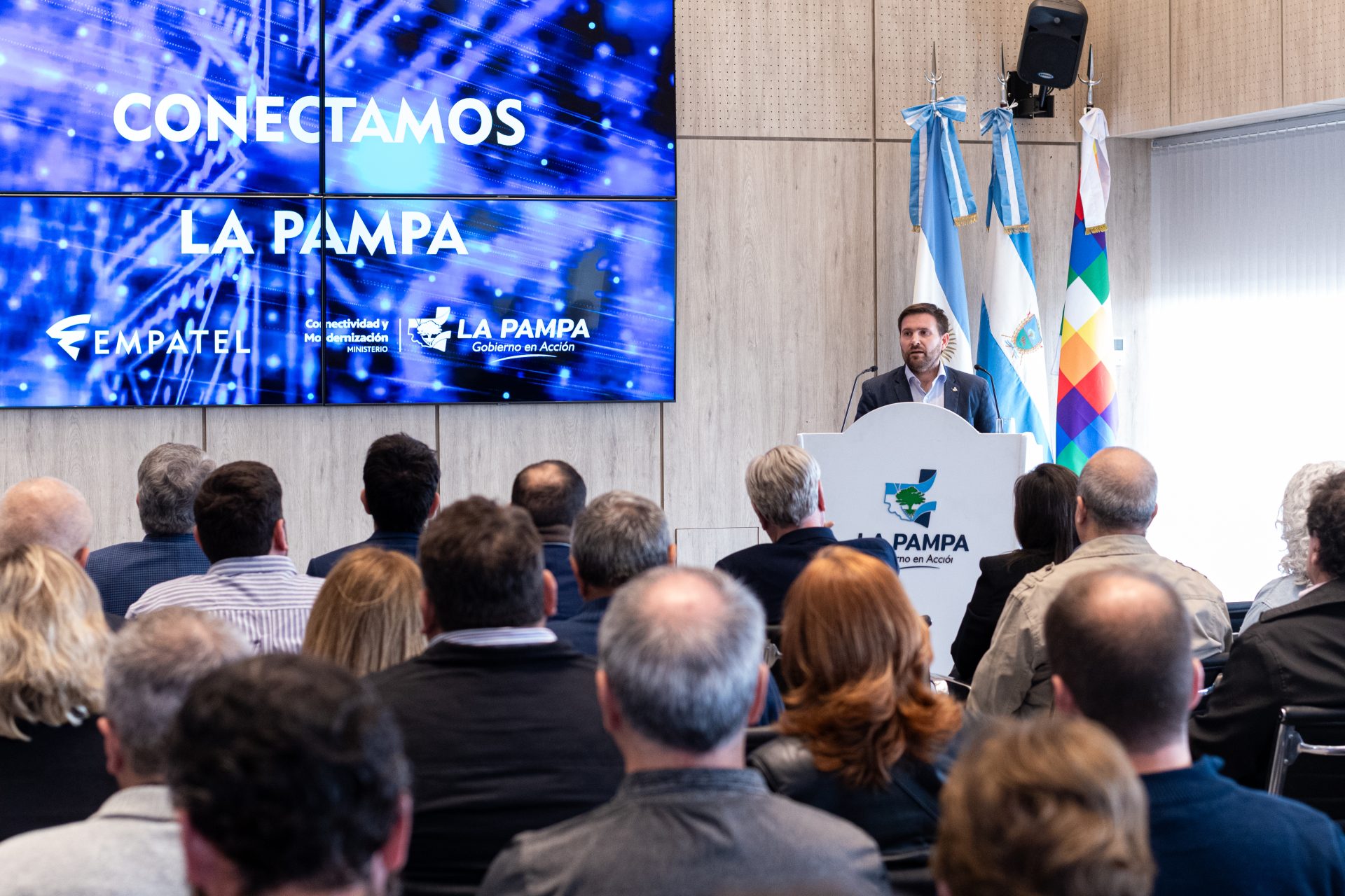 Conectividad: 22 localidades alcanzadas y un aumento de capacidad del 45% en La Pampa