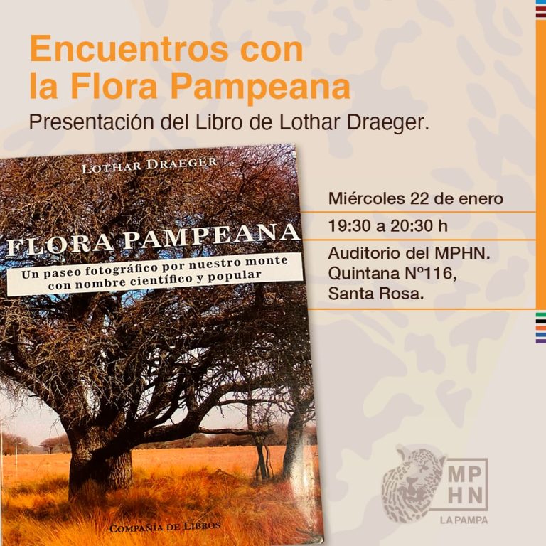 “Verano en el Museo”: presentarán libro sobre la flora pampeana