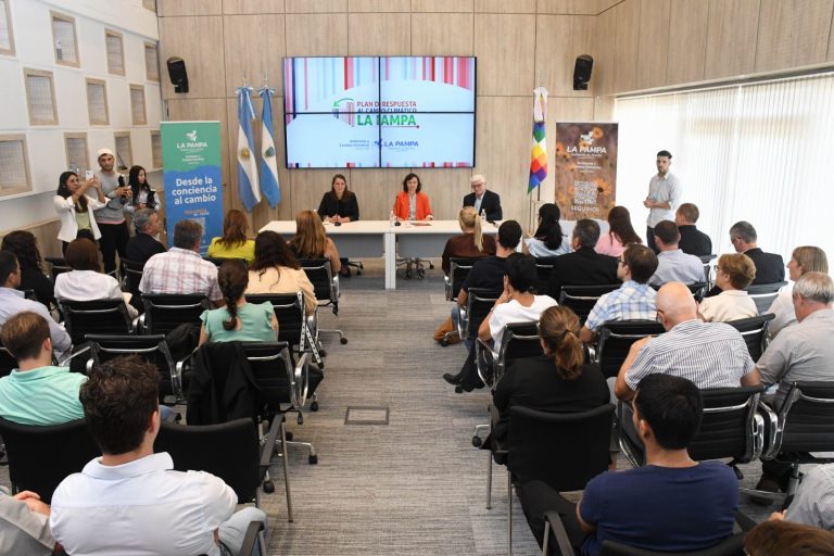 La Pampa lidera la lucha contra el cambio climático con el primer Plan Provincial de Respuesta en Argentina