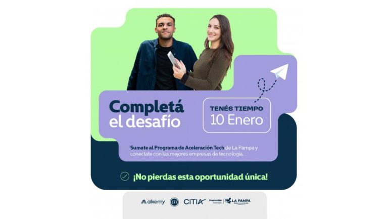 Tecnología y oportunidades: lanzan “Aceleración de Talentos Tech” para jóvenes de La Pampa