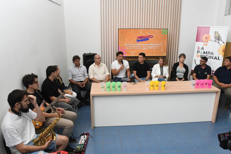 Anuncian festivales artísticos gratuitos en todos los destinos de agua pampeanos