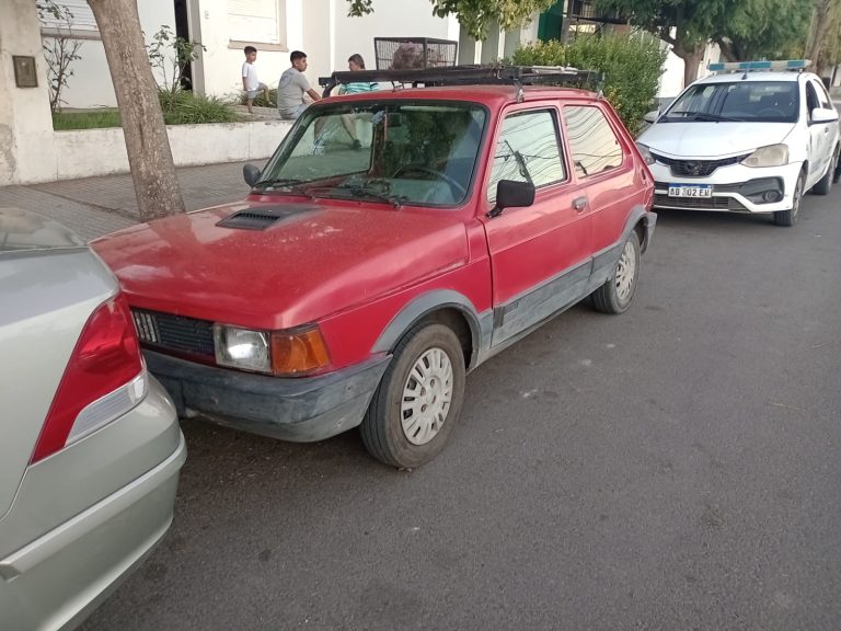 Robo y hallazgo: recuperan un Fiat 147 en General Pico