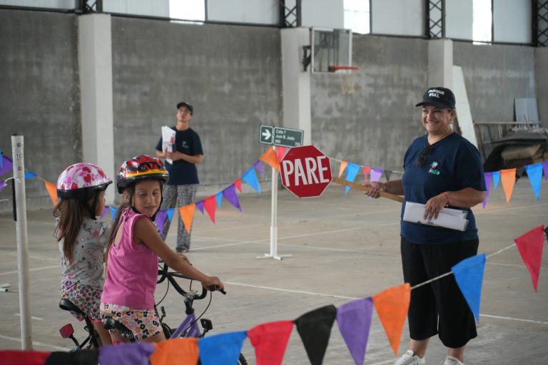 La municipalidad de General Pico promueve la ‘Educación Vial’ en la colonia Pro Vida