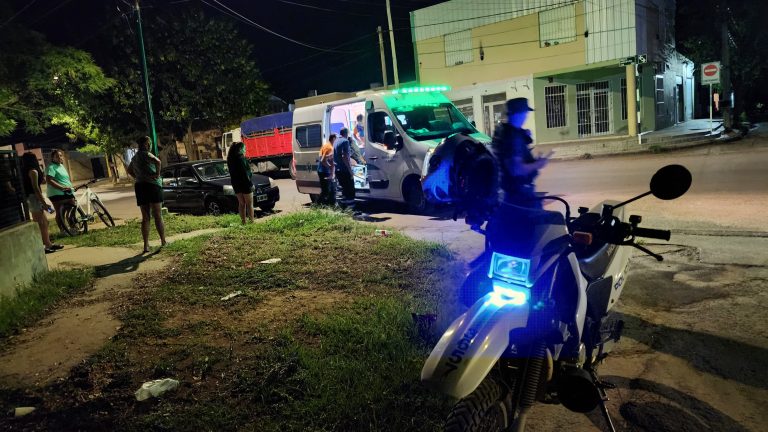 Dos accidentes en simultáneo en General Pico: una menor atropellada y una joven hospitalizada