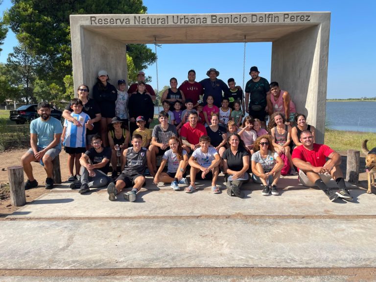 Mariela Lera destacó el éxito del campamento familiar en la Reserva Benicio Delfín Pérez