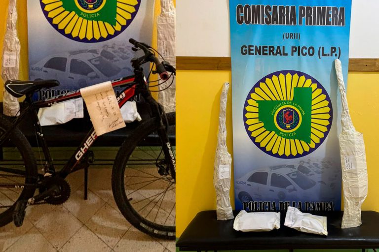 Tras llevar a un familiar a la colonia de General Pico, irrumpió en una vivienda y se llevó un fusil, una carabina y una pistola 9 mm