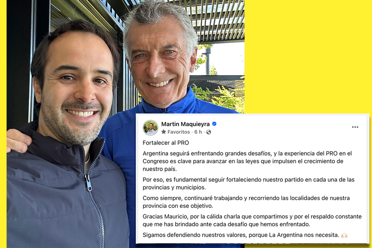 Martín Maquieyra se reunió con Mauricio Macri mientras el PRO discute su alineamiento con los libertarios