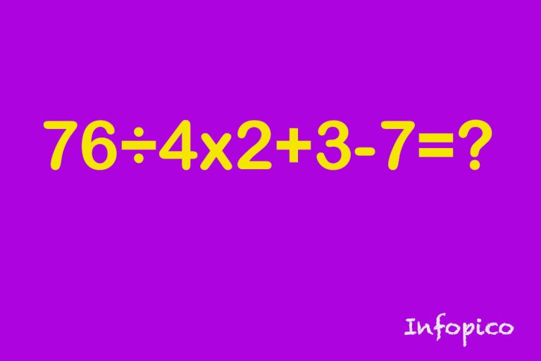 Reto del día: si tu inteligencia es superior, seguro resolverás este reto matemático en 8 segundos