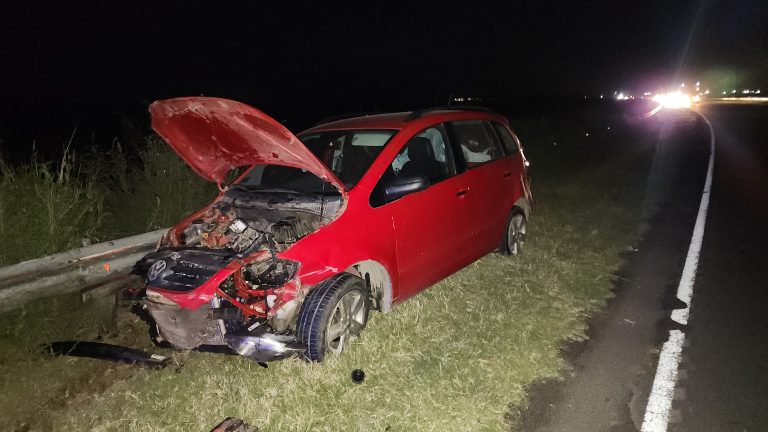 Accidente en la “Curva de Metileo” dejó una mujer con lesiones leves
