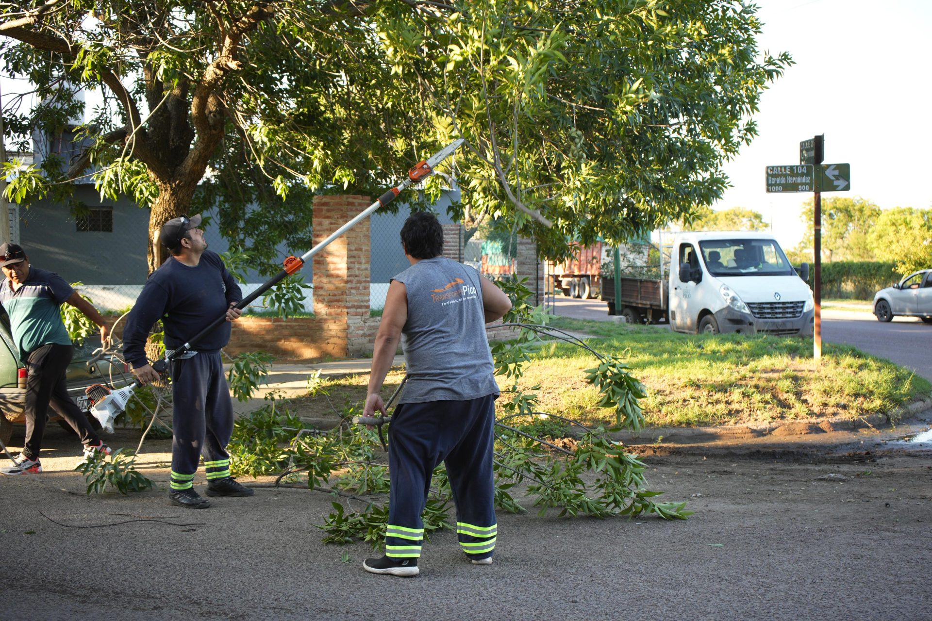 General Pico refuerza servicios en El Molino con la tercera jornada integral