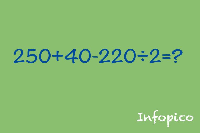 Reto del día: ¿resolverás este ejercicio matemático en 8 segundos?